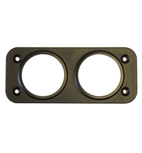 Front Panel Mount 2 hole 28mm 060157